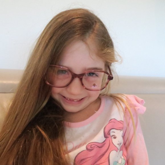 Barbie BAAA036 C70 49mm Latest Model Transparent Pink New Girl's Eyeglasses. - Picture 2 of 10